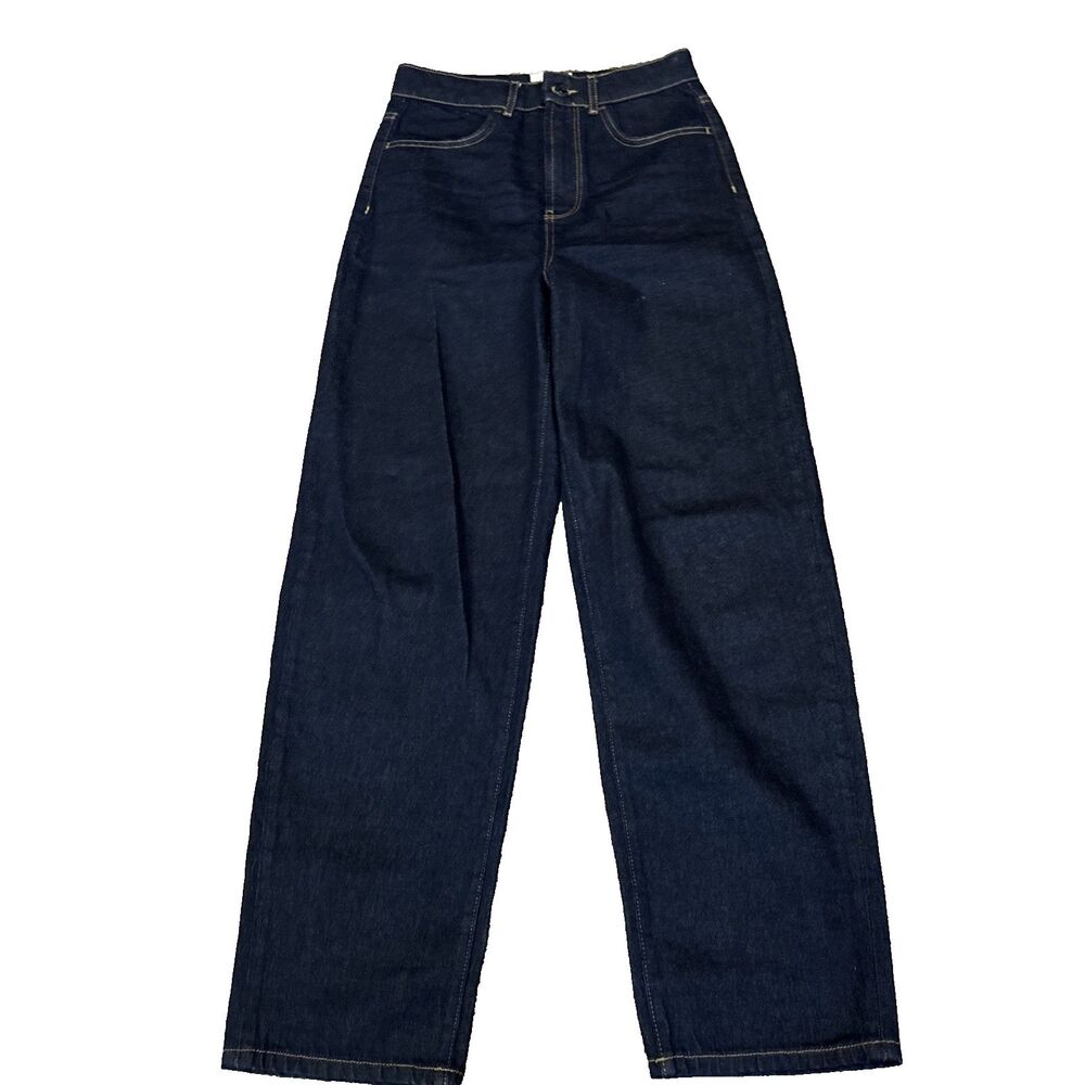 Les Coyotes De Paris Dark Wash Straight Leg Jeans Blue FR 36 - 31 inseam
